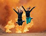 Vika and Vova Hilarious Jump Videos!