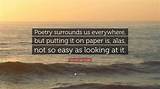 Vincent Van Gogh: 'Poetry Surrounds Us Everywhere, but Putting It on Paper Is, Alas, Not So Easy as Looking at It.'