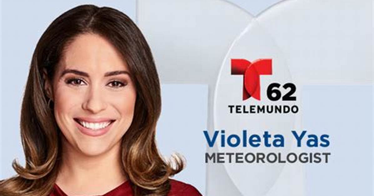 Violeta Yas (Telemundo)Biografia, Wiki, Age, Married, Husband, Nationality, Education and Salary.