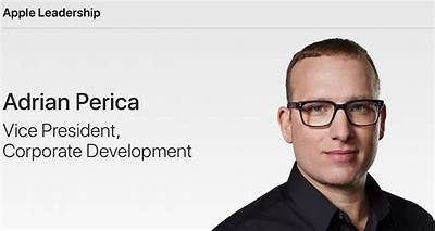 Vp of Apple Inc, Who Is Adrian Perica? Salary and Net Worth
