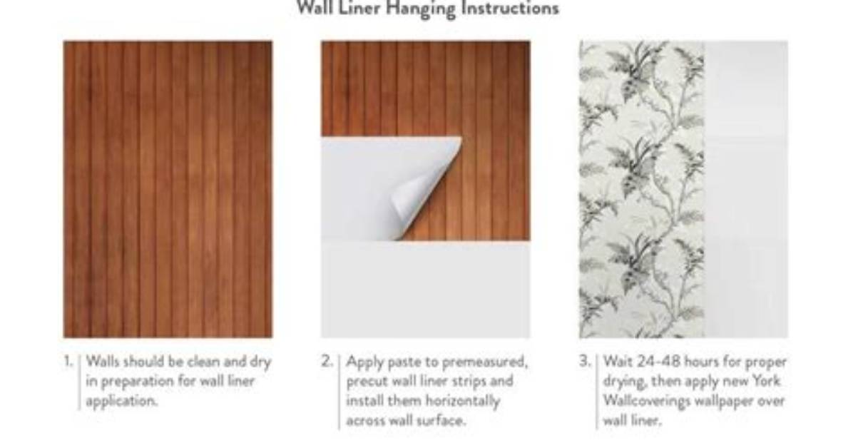 Wallpaper Liner Installation