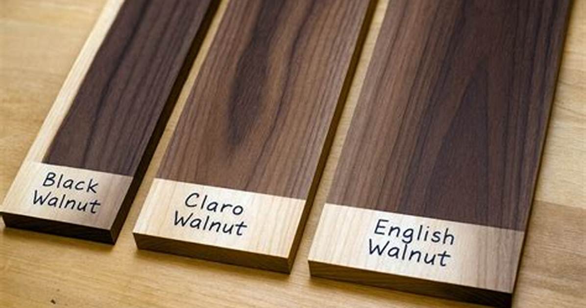 Walnut Wood Material Facts