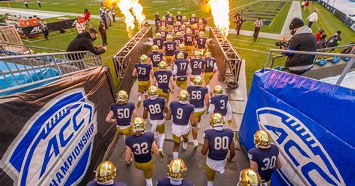 Was Notre Dame in the Acc?
