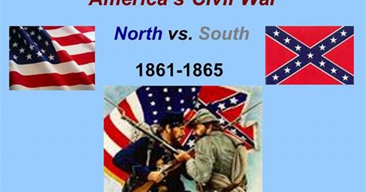 Was the Civil War North vs South?