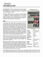 Was the Odessa File a True Story?