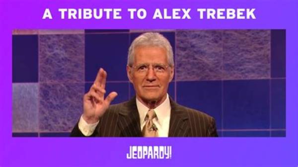 Was There a Tribute to Alex Trebek on Jeopardy?