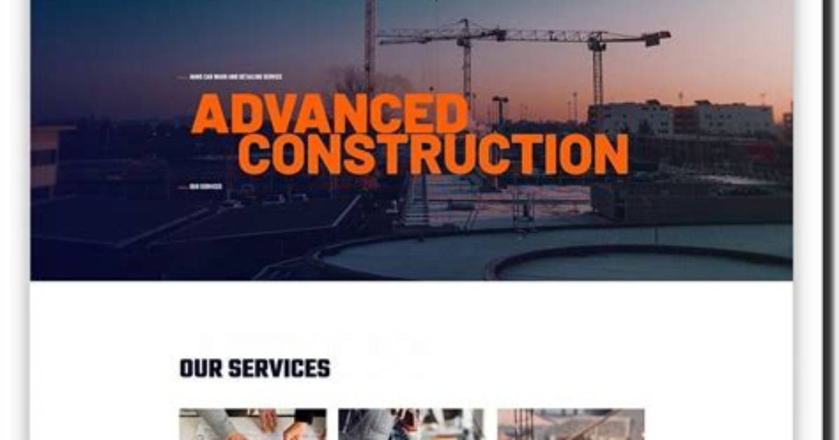 Web Design for Construction Companies: Elevating Your Online Presence