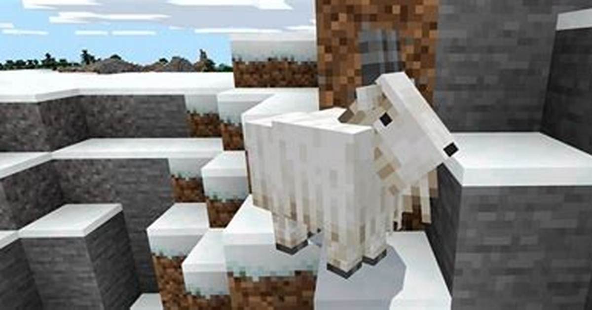 Were Goats Added to Minecraft?