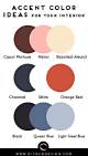 What Accent Colors to Use for a Brown Brick Home