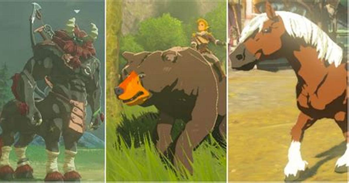 What Animals Can You Tame in Botw?