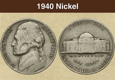 What Are 1940 Silver Nickels Worth?
