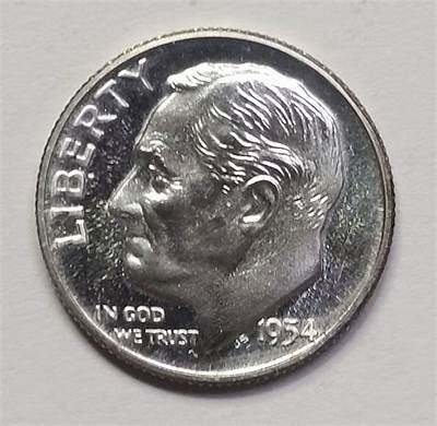 What Are 1954 Dimes Made of?