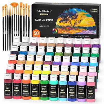 What Are Acrylic Paints Good for?