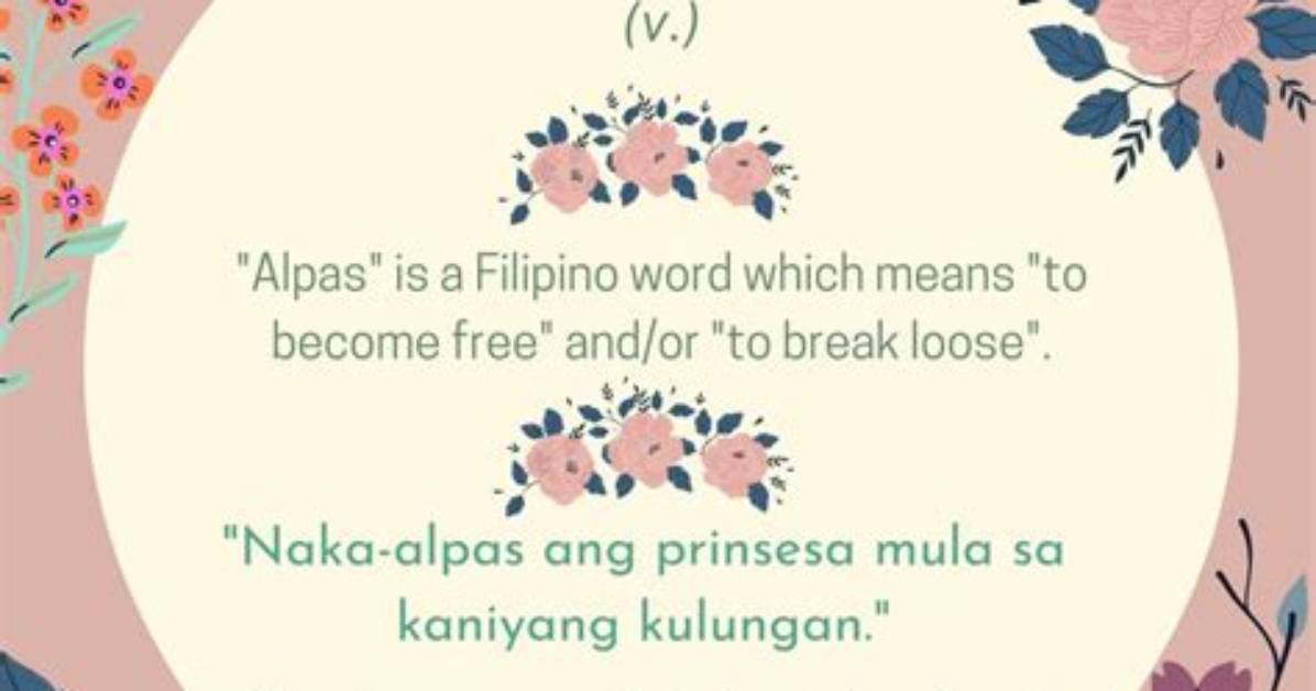 What Are Beautiful Filipino Words?