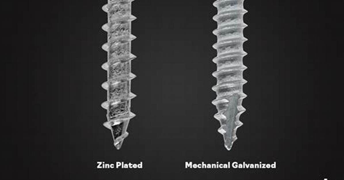 What Are Galvanized Screws Used For