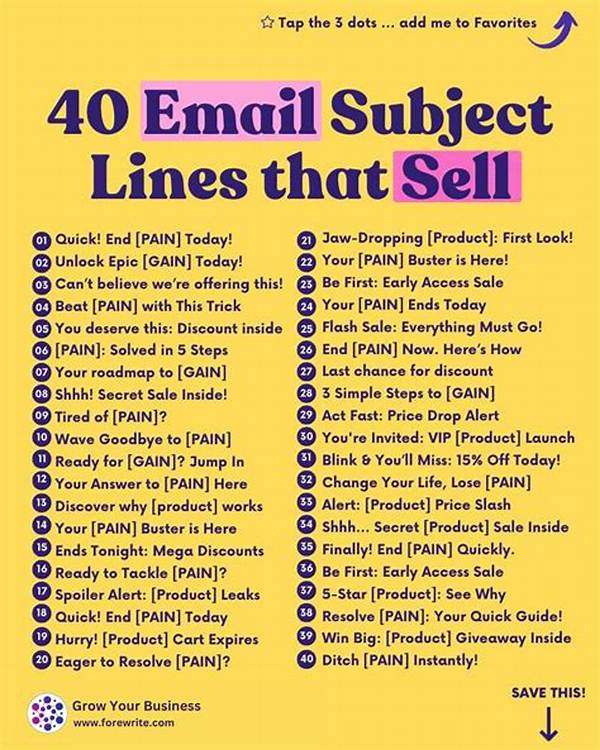 What Are Good Email Subject Lines?