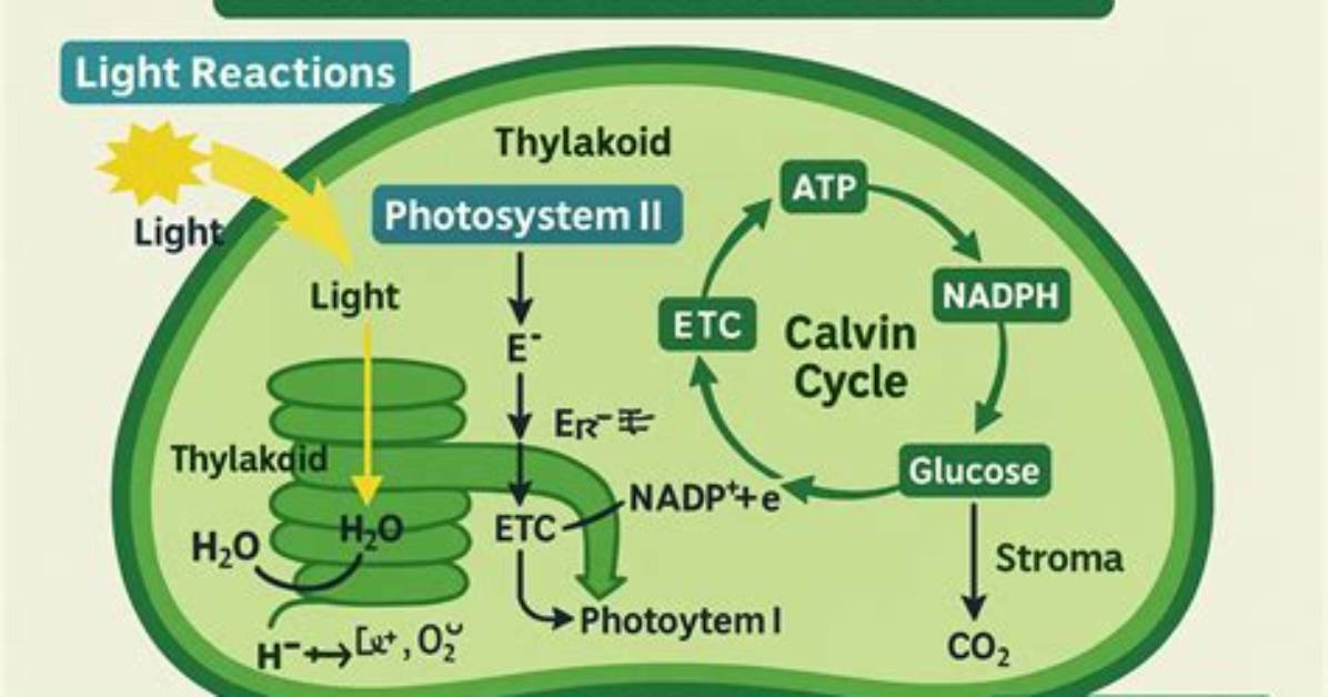 What Are Made in the Light Reactions of Photosynthesis
