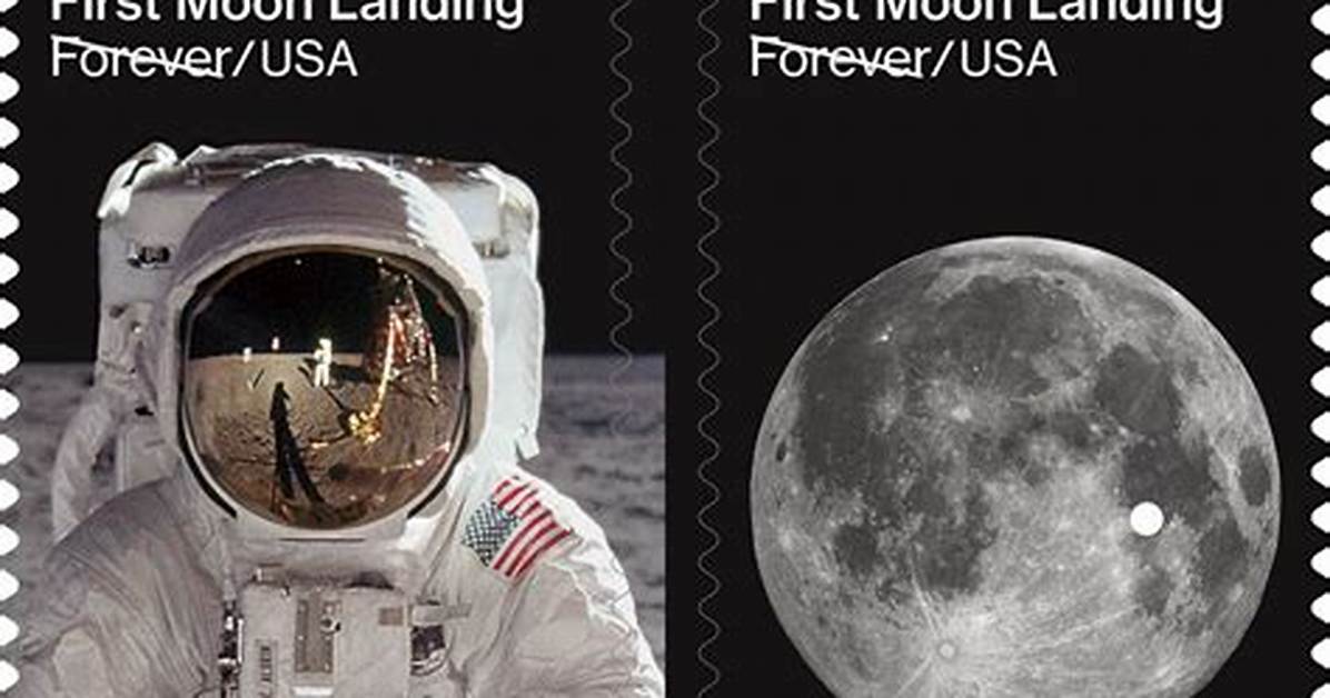 What Are Moon Landing Stamps Worth?