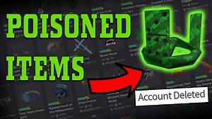 What Are Poisoned Items Roblox?