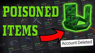 What Are Poisoned Items Roblox?