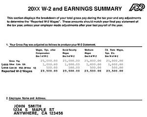 What Are Reported W/2 Wages?