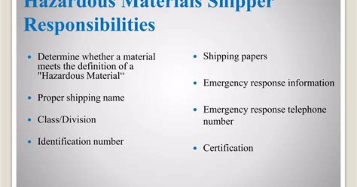 What Are Responsibilities of Hazardous Materials Awareness Level Personnel?