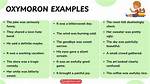 What Are Some Characteristics of Oxymoron?