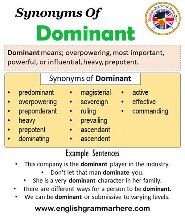 What Are Some Dominant Words?