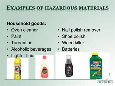 What Are Some Examples of Hazardous Materials?