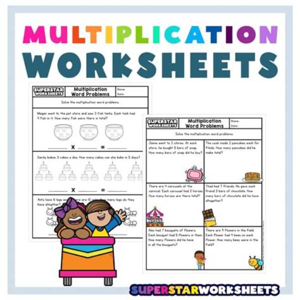 What Are Some Examples of Multiplication Word Problems?