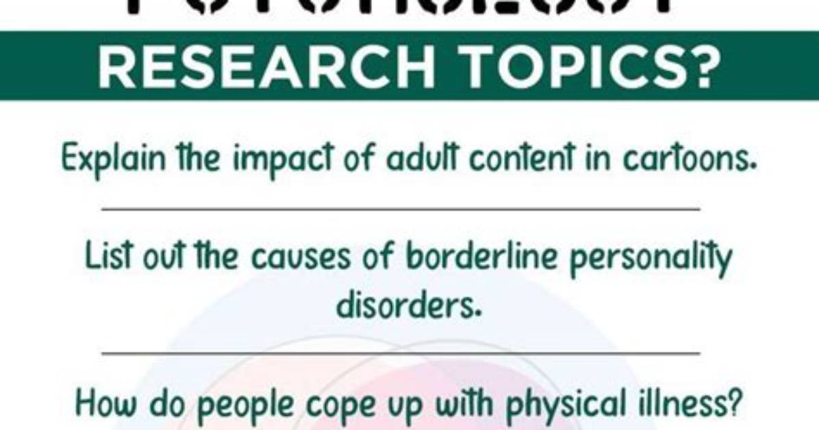 What Are Some Good Questions for Psychology?