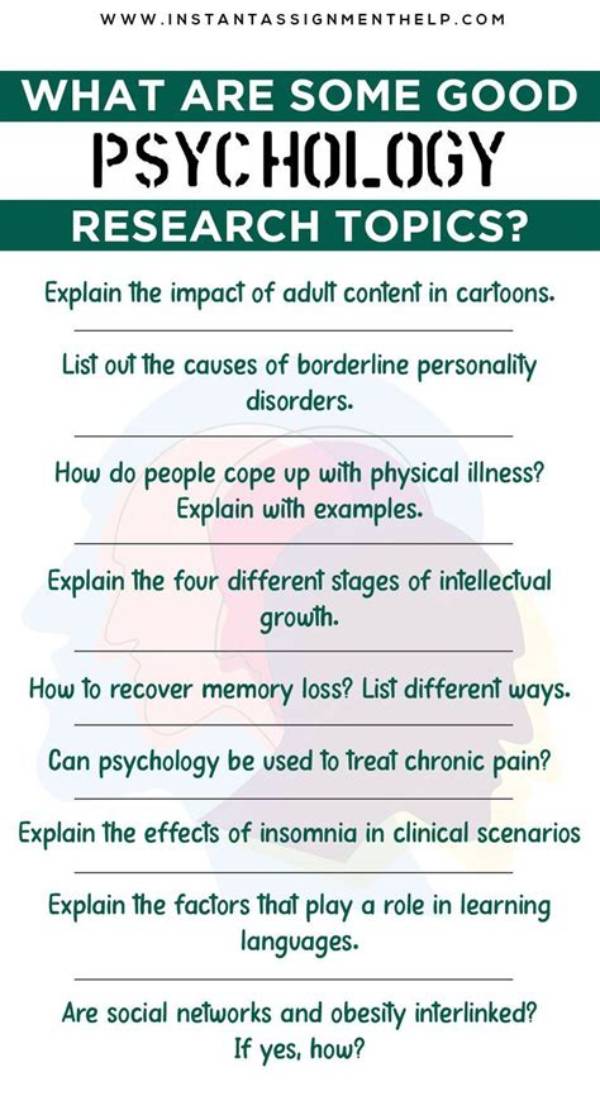What Are Some Good Questions for Psychology?