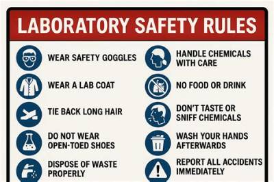 What Are Some Laboratory Safety Rules?