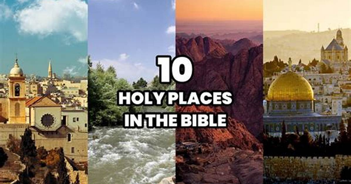 What Are Some Religious Holy Places Found in This Subregion