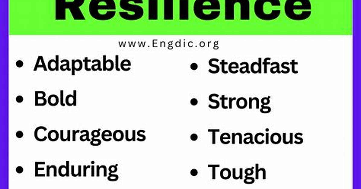 What Are Some Resilient Words?