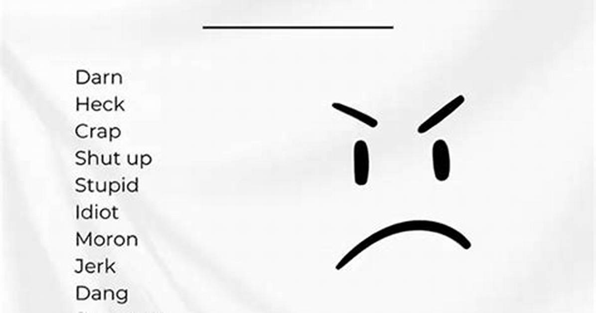 What Are Swear Words in English?