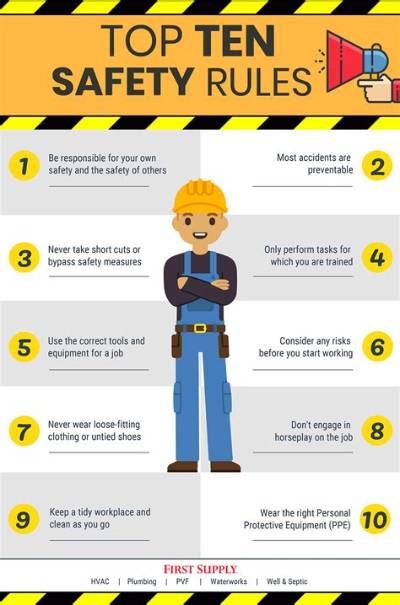 What Are Ten Workshop Safety Rules?