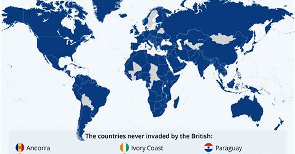 What Are the 22 Countries That the Britain Not Invaded?