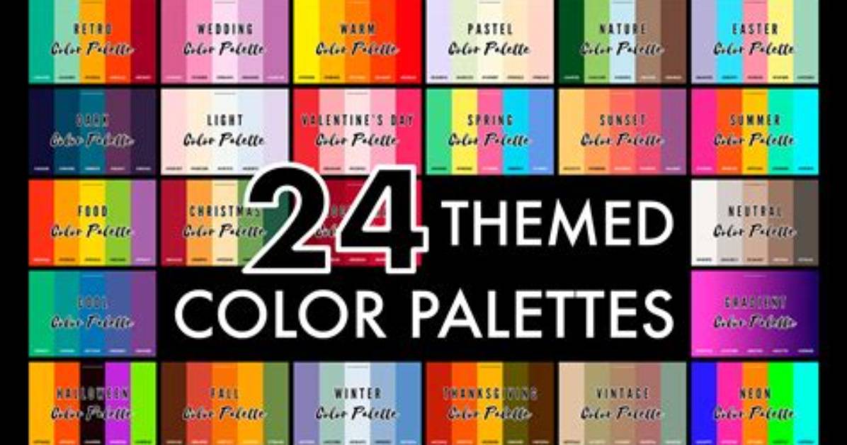 What Are the 24 Colours?