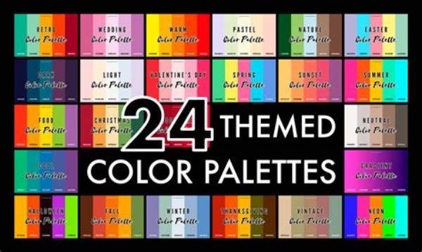What Are the 24 Colours?