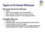 What Are the 3 Types of Offences?