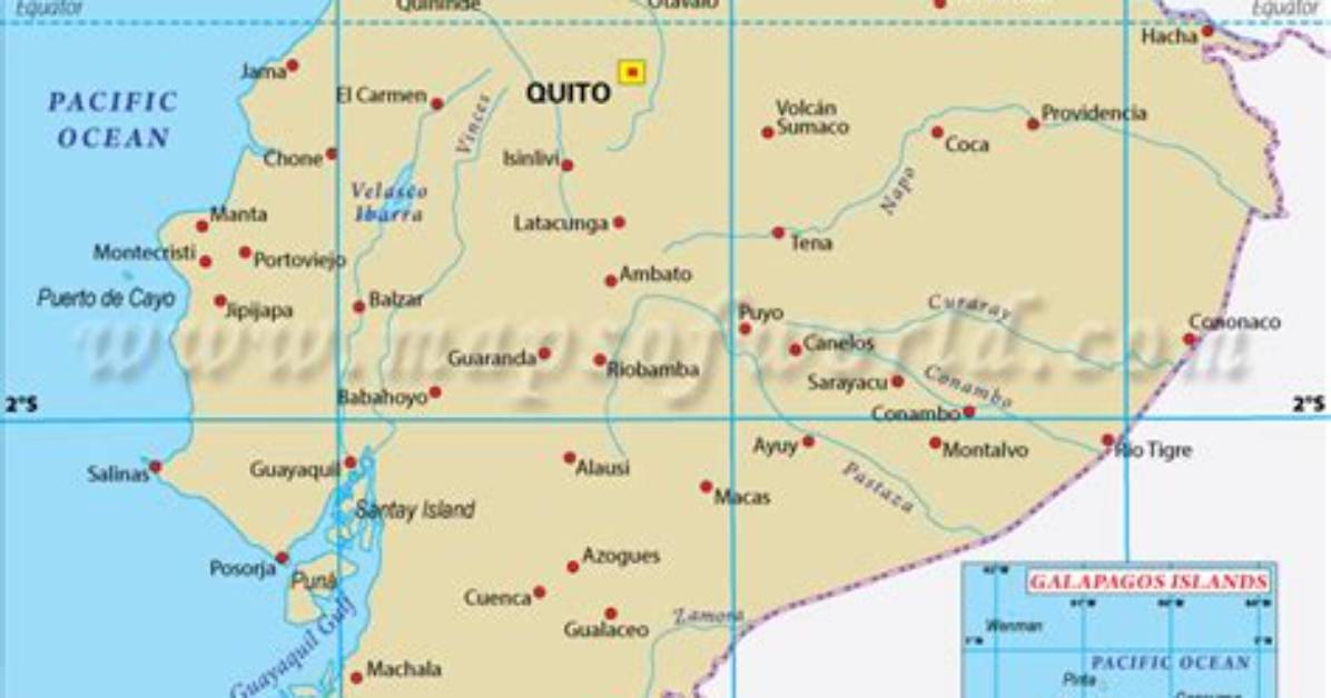 What Are the Coordinates of Quito Ecuador