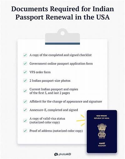 What Are the Documents Required for Renewal of Passport?