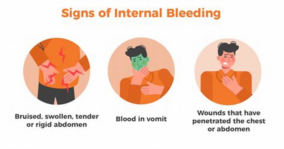 What Are the First Signs of Internal Bleeding?