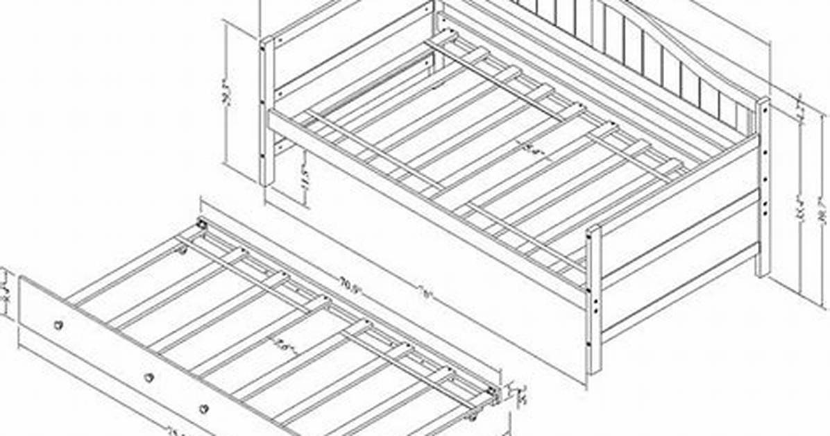 What Are the Measurements of a Daybed
