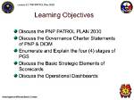 What Are the Patrol Objectives?