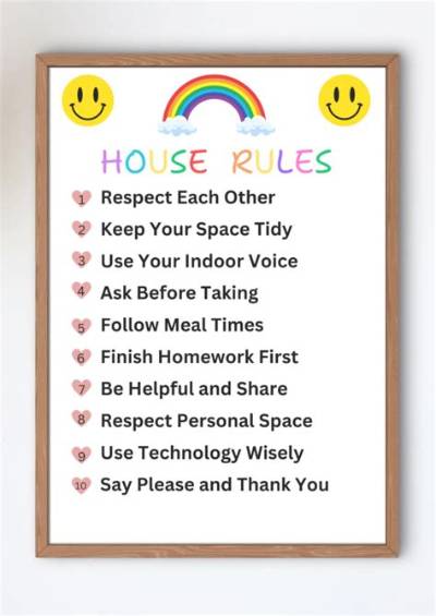 What Are the Rules for Kids Still Living at Home?
