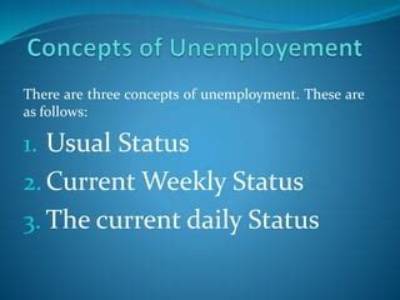 What Are the Three Concepts of Unemployment?