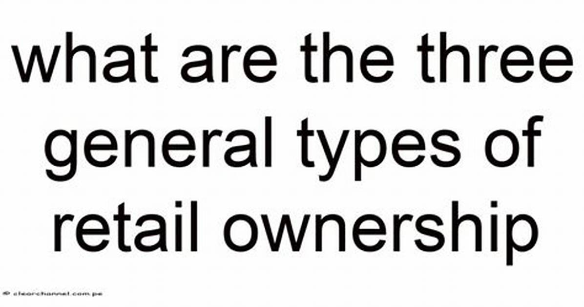 What Are the Three General Types of Sales Taxes?