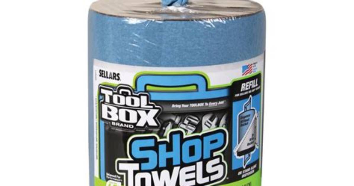 What Are Toolbox Shop Towels Made of?